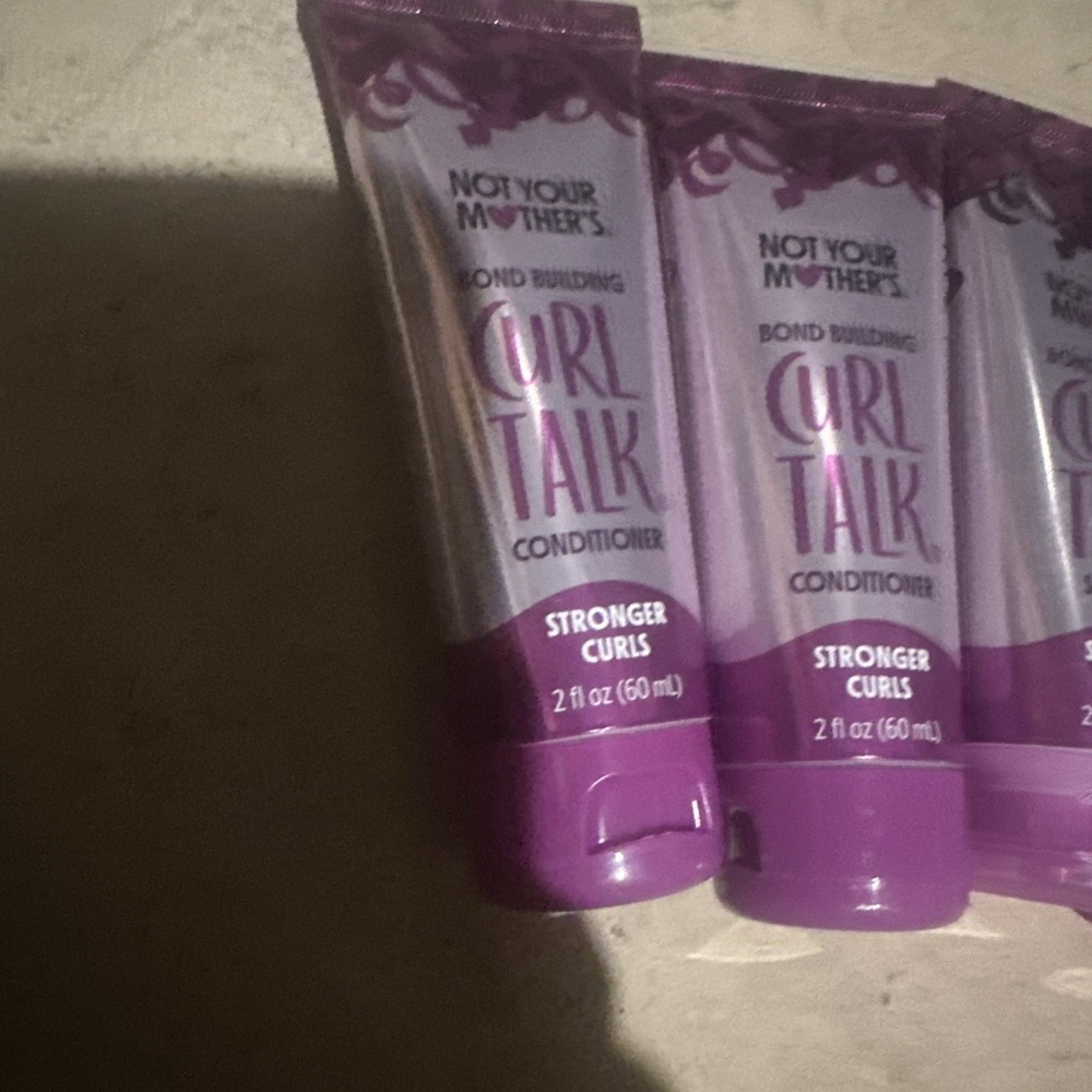 Not Your Mother's Curl Talk Bond Building Shampoo&Conditioner Curls  4 Pack 2oz
